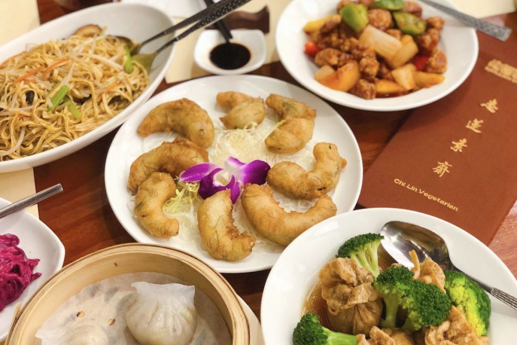 Chi Lin Vegetarian restaurant dim sum
