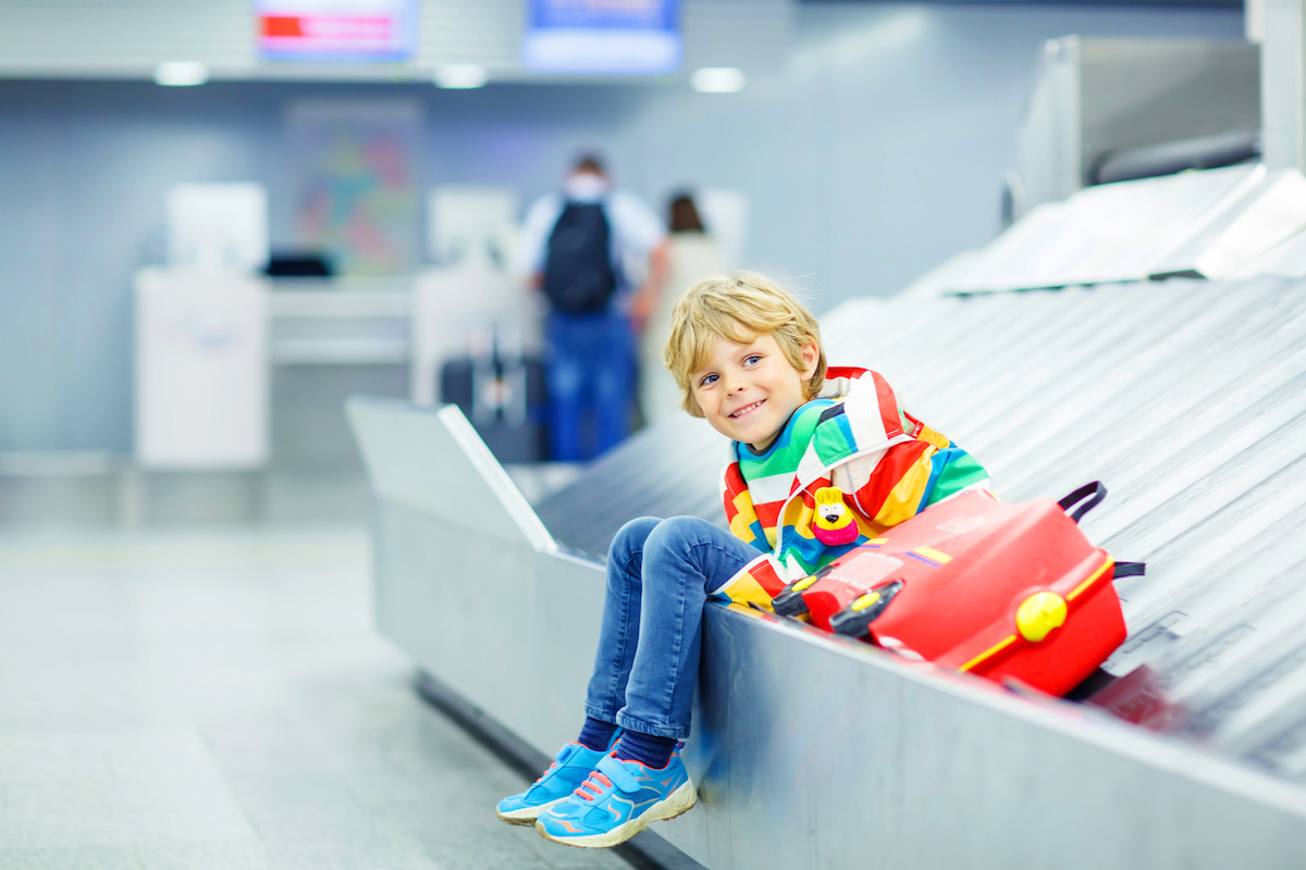 Flying with kids