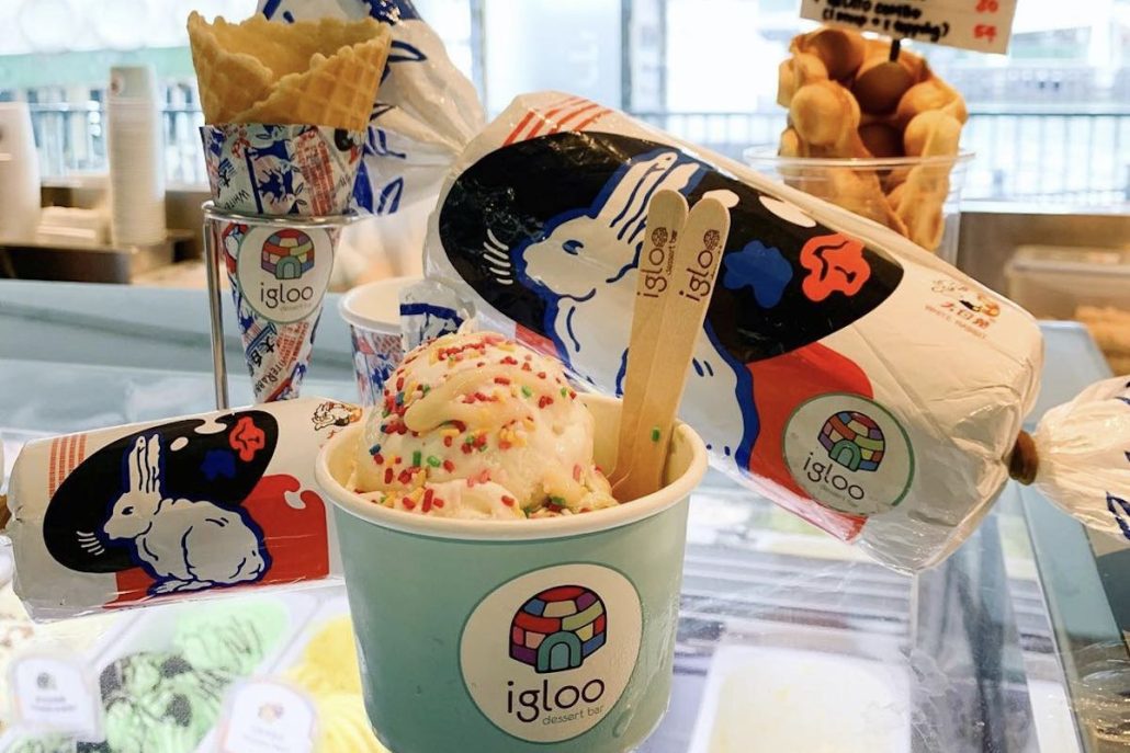 Ice Cream Igloo Dessert Bar