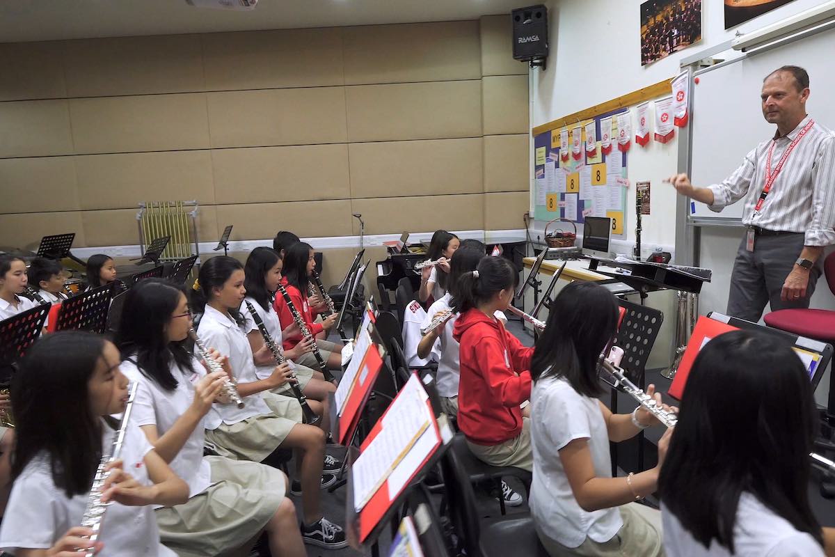 Nathalie Millette at Canadian International School of Hong Kong MYP Music