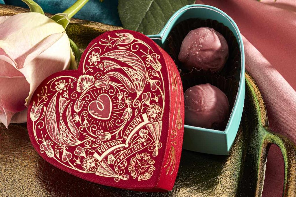 Valentine's Day Gift guide Fortnum & Mason chocolates