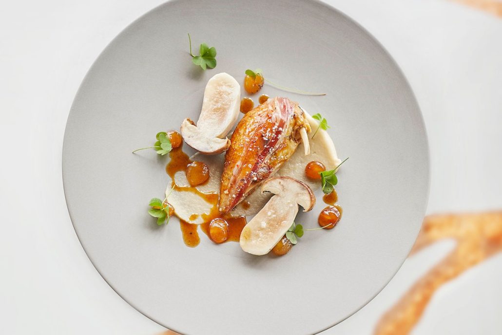 Wild game menu from Ecriture