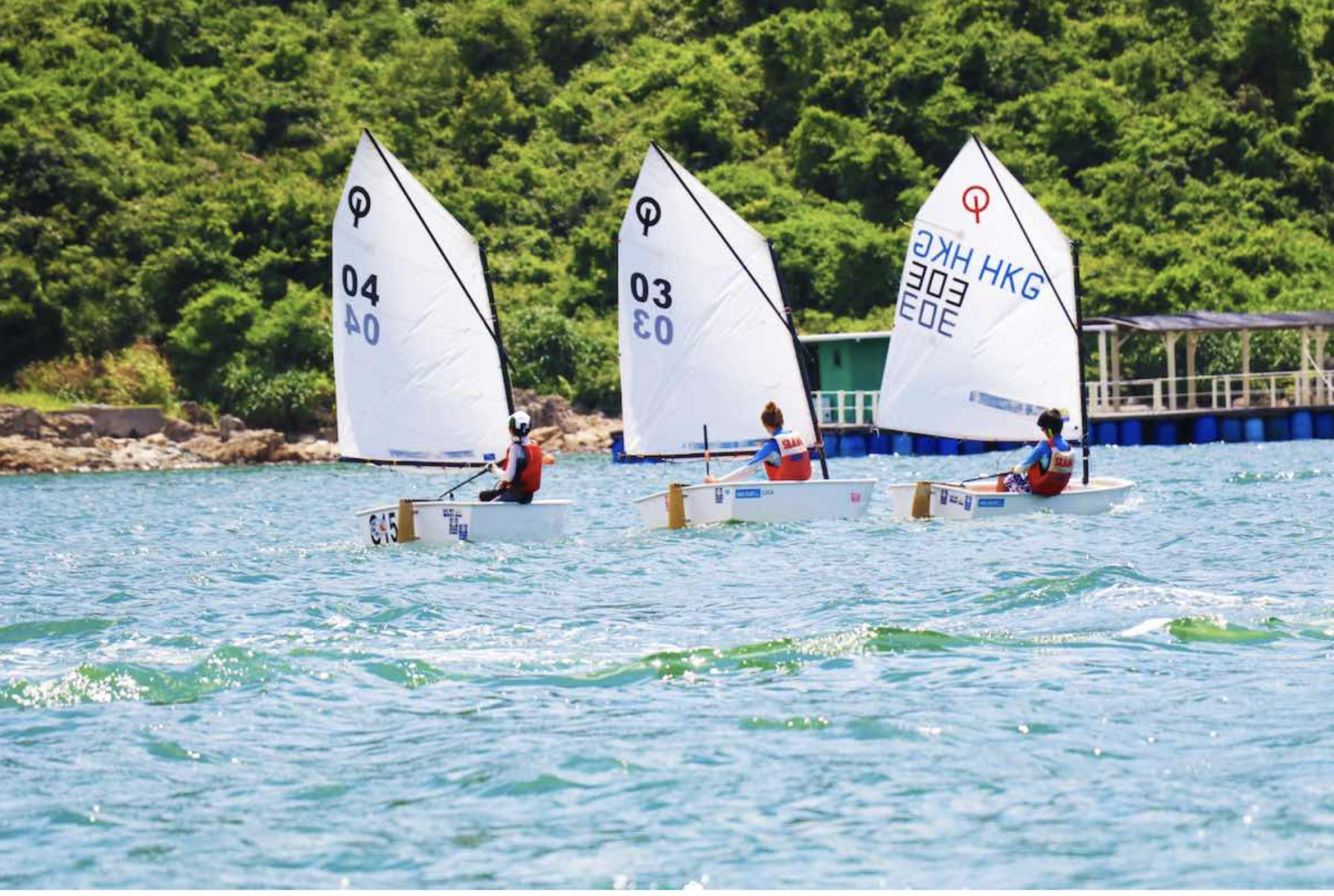 Hebe Haven kids sailing class
